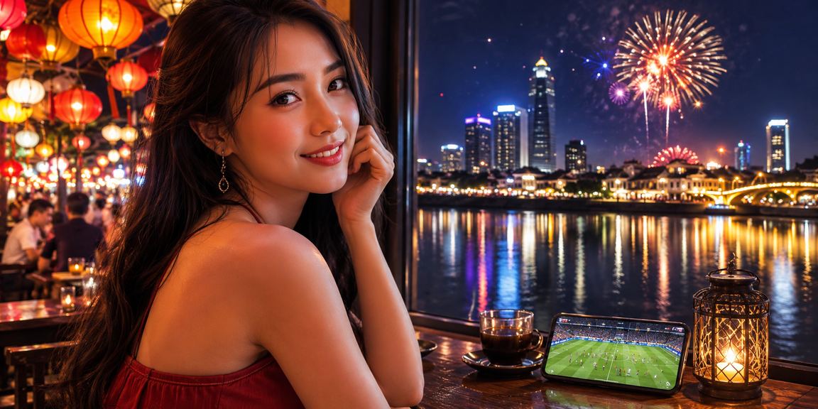 Người dùng tại Huế xem thông tin ưu đãi casino trên ứng dụng di động bên tách cà phê
